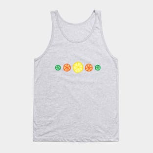 Lemon, Lime, and Orange Slices Tank Top